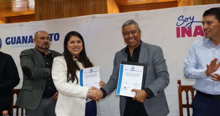 Firman INAEBA y municipios del norte convenio para combatir el Rezago Educativo