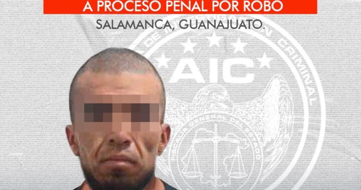 Vinculan a proceso penal a JESÚS EMMANUEL «N» por robo con violencia en Salamanca
