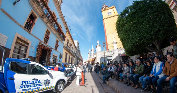 Invierten 7 millones de pesos en equipo y patrullas para la policía capitalina