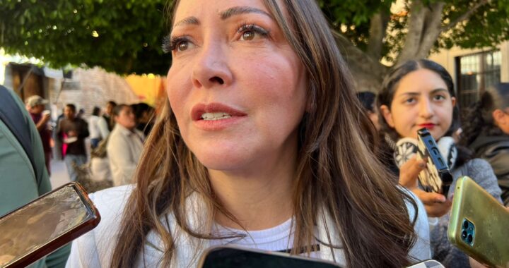 Alcaldesa reconoce que no se quitarán los bazares violeta; trabajarán por apoyar a locatarios