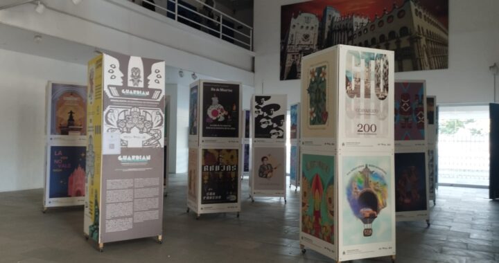 Exhiben en la sede UG Forum del Campus León carteles sobre la identidad y patrimonio de Guanajuato