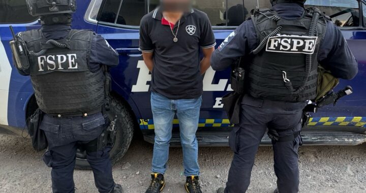 Asegura FSPE más de 1 mil 700 dosis de droga en Abasolo; hay un detenido