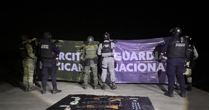Detienen a 5 en operativo conjunto de autoridades estatales y federales 