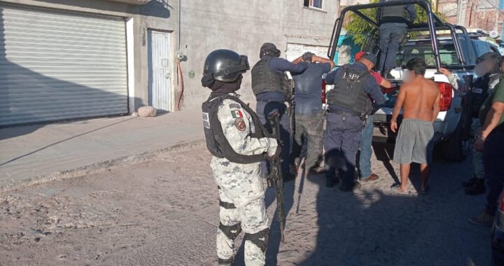 Despliegan operativo de Células Mixtas en Villagrán, Cortázar y Juventino Rosas 