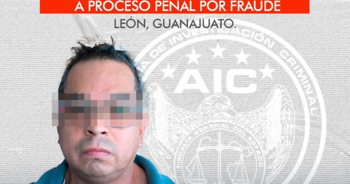 Vinculan a proceso a GERARDO “N”, líder de banda de estafadores originaria del EDOMEX