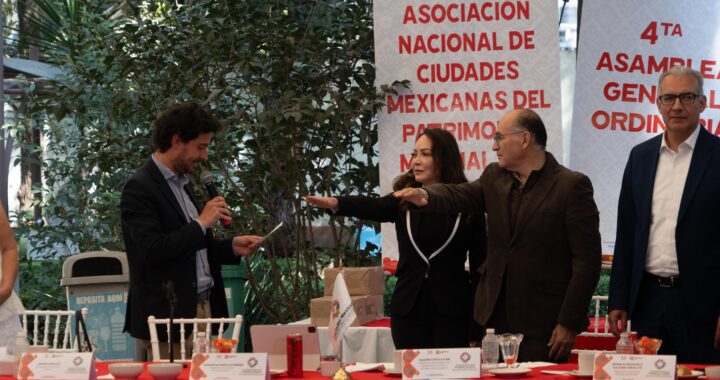 Samantha Smith asume la Vicepresidencia de las Ciudades Mexicanas del Patrimonio Mundial