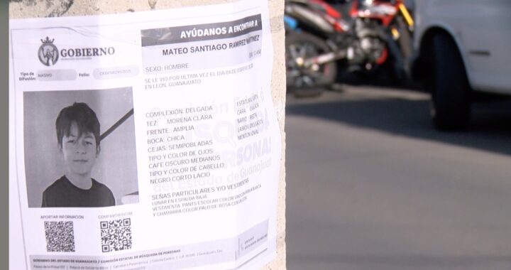 Triste hallazgo: Encuentran sin vida a Mateo Santiago, niño desaparecido en León
