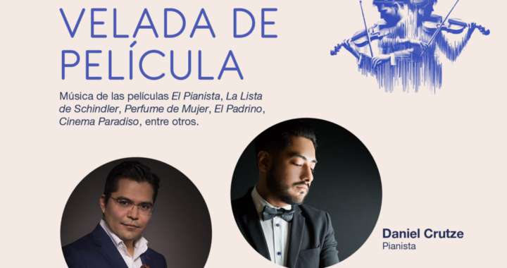 Velada de película: un recital de piano y cuerdas, que trae la magia del cine al Auditorio Mateo Herrera