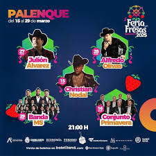 Presentan la Cartelera de la Feria de las Fresas Irapuato 2025