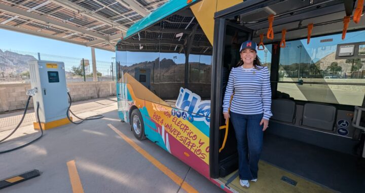 Plantea Samantha Smith transporte público eléctrico para Guanajuato