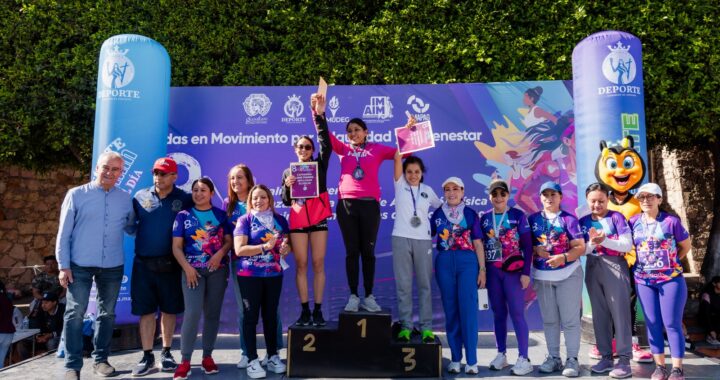 Conmemoran el Día de la Mujer 500 corredoras en Guanajuato