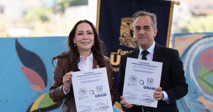Firman convenio de colaboración en salud la UNAM y la administración municipal