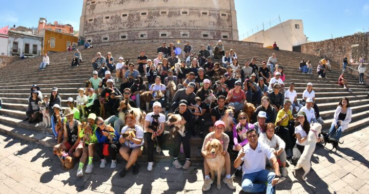 Participan 42 perros en la primera Canrrera de Guanajuato Capital