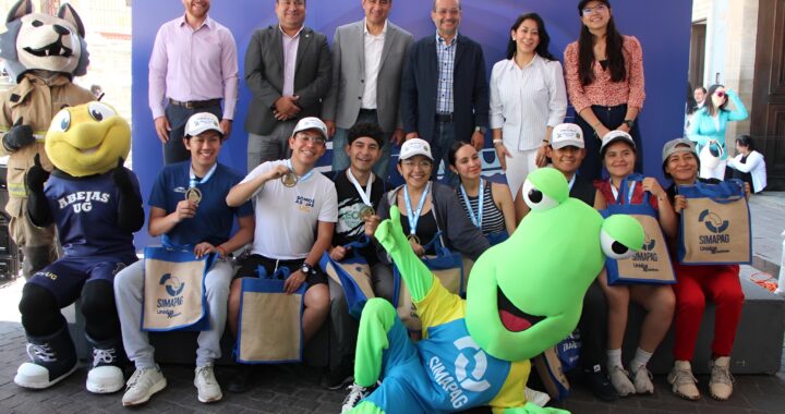 REALIZA SIMAPAG RALLY EN EL CENTRO DE GUANAJUATO POR EL “DÍA MUNDIAL DEL AGUA”
