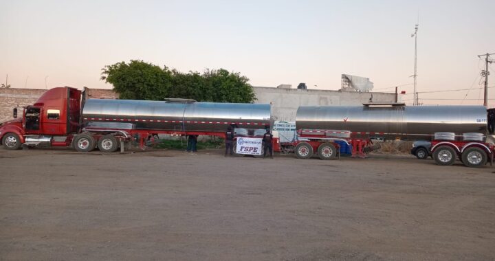 Recuperan 66 mil litros de leche presuntamente robada en Apaseo el Grande; hay tres detenidos 