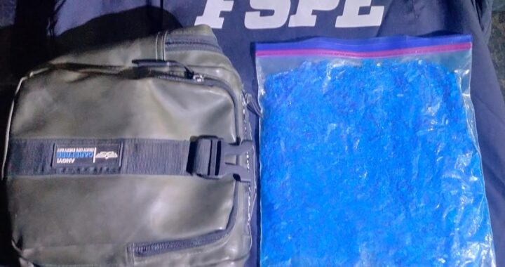 Aseguran las FSPE más de mil 500 dosis de presunto cristal en Comonfort