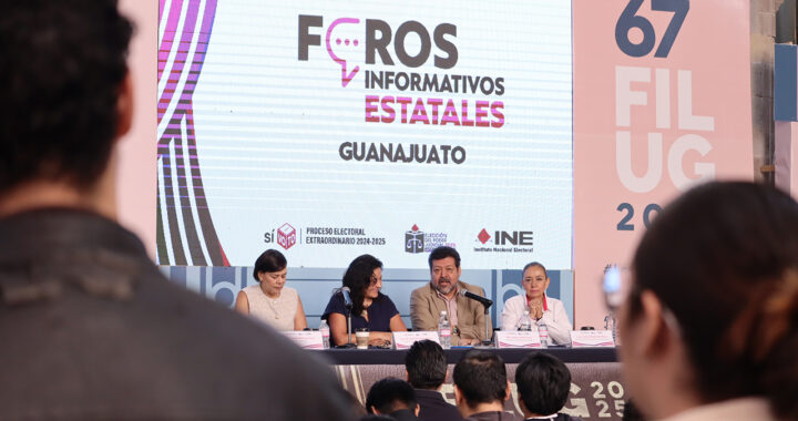 Promueve INE Guanajuato participación ciudadana en la elección de personas juzgadoras