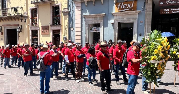 Mineros conmemoran a los Mártires 22 de abril, es el aniversario 88 de su muerte
