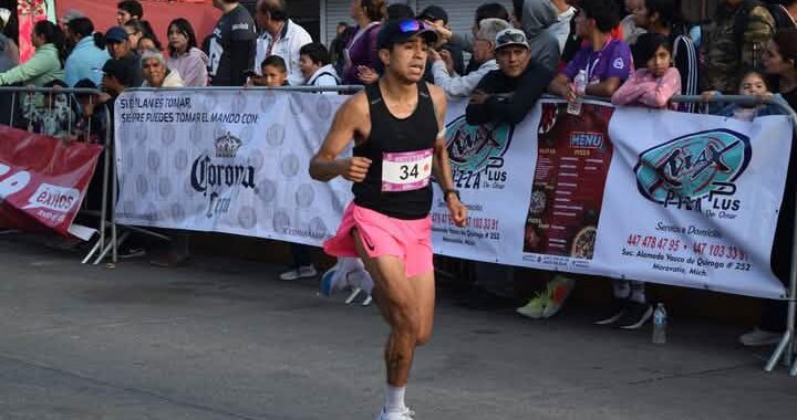 CONQUISTA JAIR ZÁRATE LOS 10K DE LA PRIMAVERA EN MARAVATÍO, MICHOACÁN