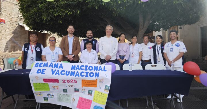 Arranca la Semana Nacional de Vacunación 2025 en el Municipio