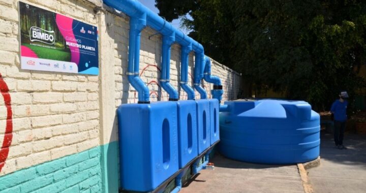 Son 10 las escuelas con sistema de cosechas de agua