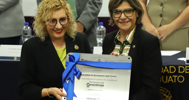 La SEG reconoce contribución pedagógica de la UG en su sede Yuriria
