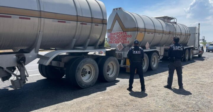 Aseguran 64 mil litros de diésel en operativo conjunto con autoridades federales