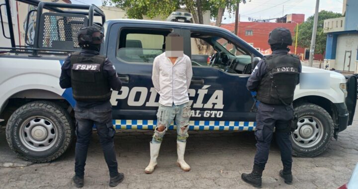 Detienen a presunto acosador en San Luis de la Paz 