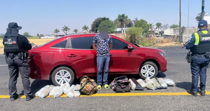 Detienen a un hombre con más de 14 mil dosis de supuesta droga en Salamanca