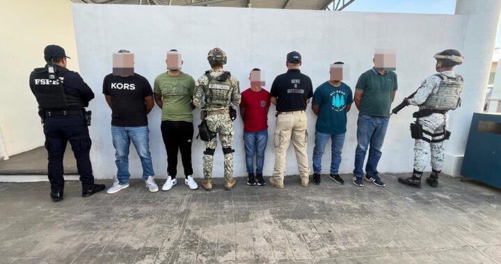 Detienen a presuntos integrantes de una célula delictiva que operaba en Irapuato