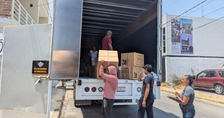 Recibe INE Guanajuato material electoral para la elección del 1 de junio