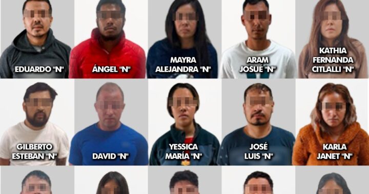 Detienen a 15 personas dedicadas al narcomenudeo, extorsión y robo de vehículos