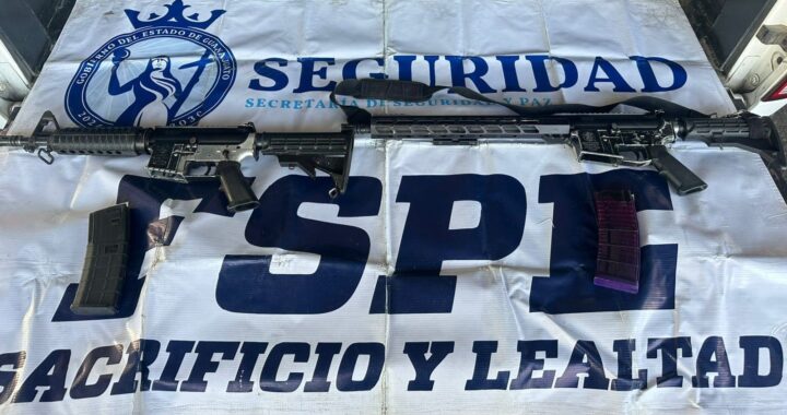 Operativo Blindaje Guanajuato: detienen a dos personas en posesión de armamento de alto poder
