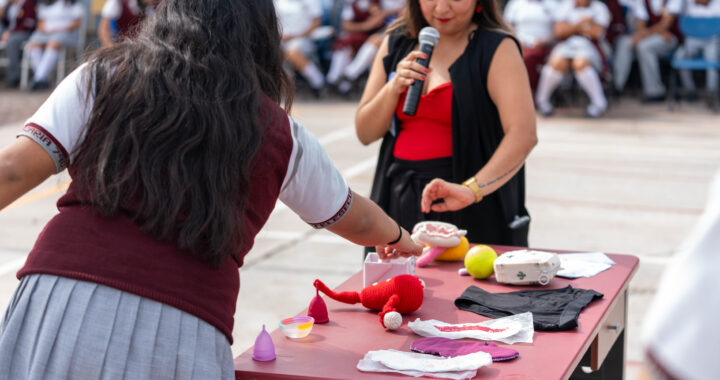 Concientizan sobre la salud femenina y hablan sobre la higiene menstrual