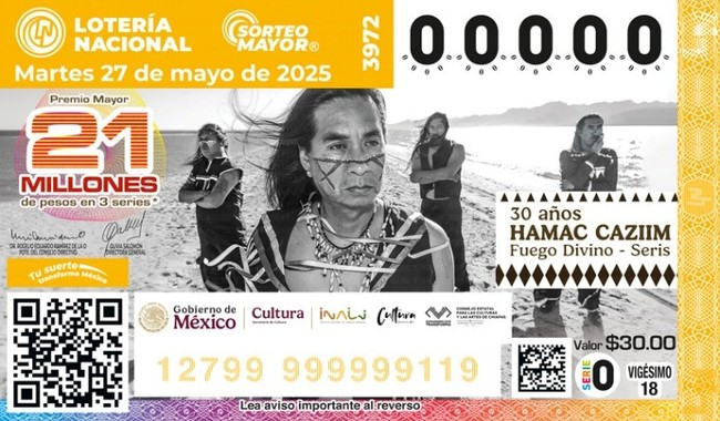 INALI Y LOTERÍA NACIONAL CONMEMORAN EL 30 ANIVERSARIO DEL ROCK INDÍGENA