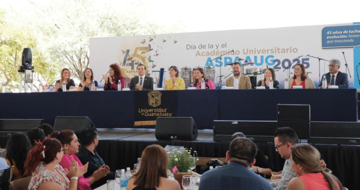 Celebran el trabajo y legado de las académicas y académicos de la Universidad de Guanajuato