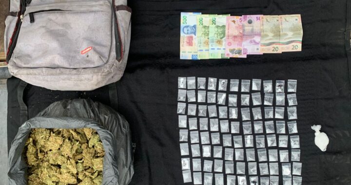Aseguran más de mil 100 dosis de droga y detiene a presunto distribuidor en Yuriria