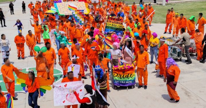 Celebran por primera vez Orgullo LGBTI+ en centros penitenciarios del estado