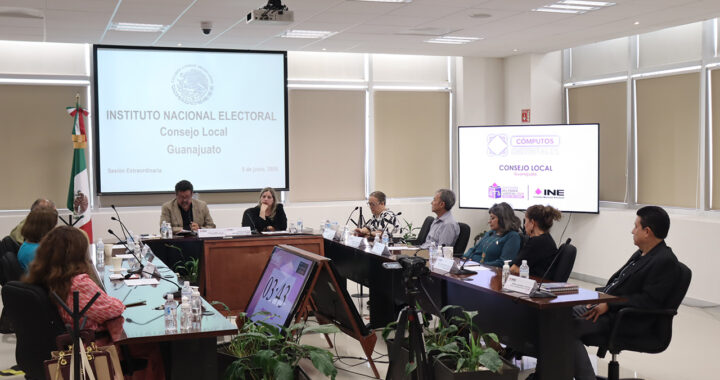 Concluye INE Guanajuato cómputos distritales de la elección de personas juzgadoras