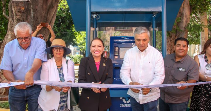 ESTRENA EL SIMAPAG UN CAJERO AUTOMÁTICO EN EMBAJADORAS, EN BENEFICIO DE MÁS DE 4 MIL USUARIOS