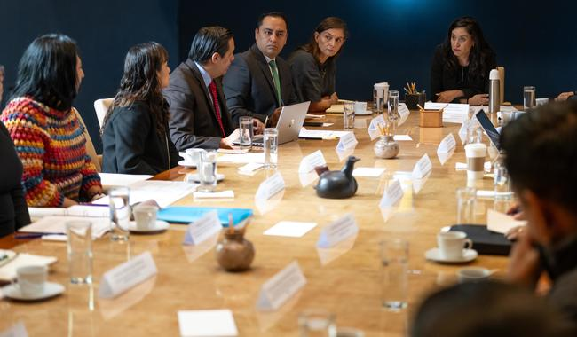 LA SECRETARIA DE CULTURA DEL GOBIERNO DE MÉXICO SE REÚNE CON REPRESENTANTES DE ORGANIZACIONES SINDICALES DEL SECTOR CULTURA