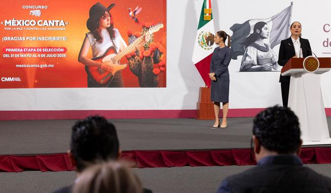 15 MIL 115 JÓVENES SE INSCRIBEN EN EL CONCURSO “MÉXICO CANTA POR LA PAZ Y CONTRA LAS ADICCIONES”