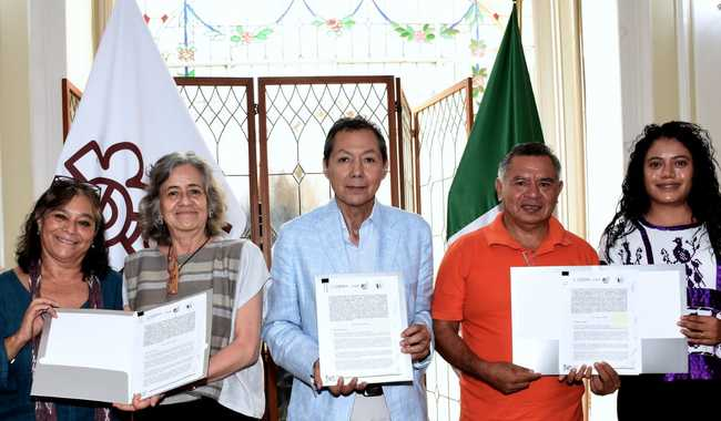 EL INAH Y LA AFROUNIVERSIDAD POLITÉCNICA INTERCULTURAL FIRMAN CONVENIO DE COLABORACIÓN ACADÉMICA