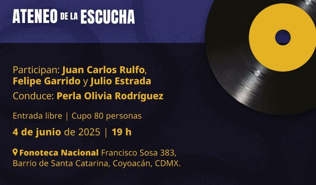 LA FONOTECA NACIONAL PRESENTA “JUAN RULFO EN VOZ VIVA”