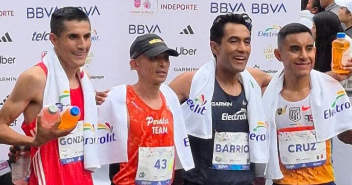 PACO LLAMAS ENTRA ENTRE LOS PRIMEROS 5 DEL MEDIO MARATÓN CIUDAD DE MÉXICO