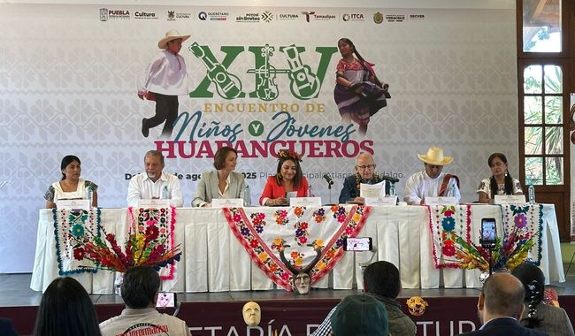 ATLAPEXCO RECIBE EL XIV ENCUENTRO DE NIÑOS Y JÓVENES HUAPANGUEROS