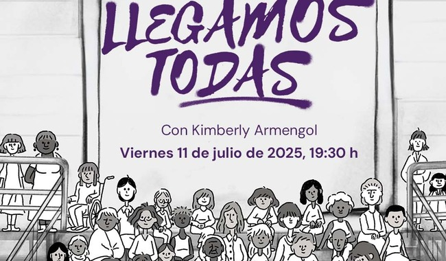 EN LAS PANTALLAS DEL VEINTIDÓS, LLEGAMOS TODAS CON KIMBERLY ARMENGOL