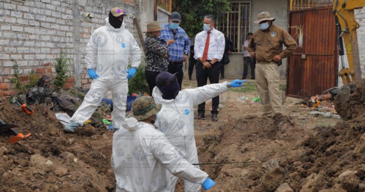 Solicitan extinción de dominio de los inmuebles donde se encontró una fosa clandestina en Irapuato