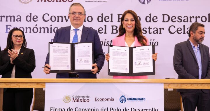Firman convenio del polo de desarrollo económico para el bienestar