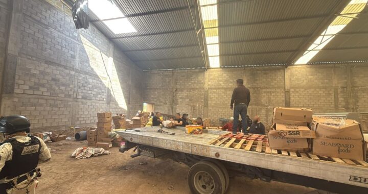 Recupera operativo interinstitucional más de 15 toneladas de productos de la canasta básica